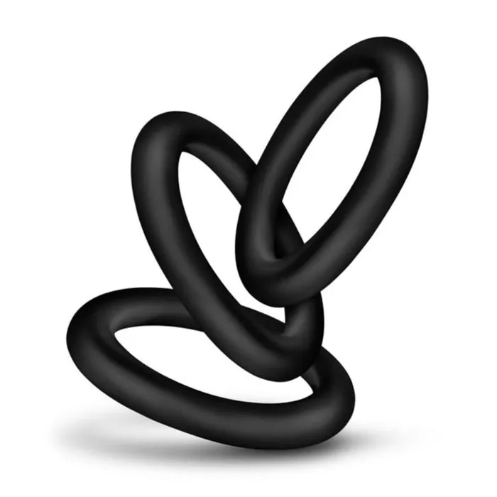 Male Sex Toys Performance VS2 Silicone Penis Ring Set Small Black 3 Pieces Blush Novelties Male Sex Toys Performance VS2 Silicone Penis Ring Set Small Black 3 Pieces Blush Novelties