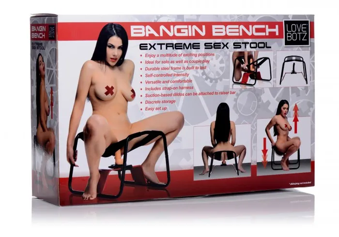 Male Sex Toys XR Brands Lovebotz Bangin Bench Extreme Sex Stool