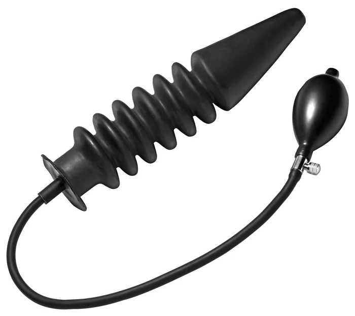 Male Sex Toys XR Brands Master Series Accordion Inflatable XL Anal Plug