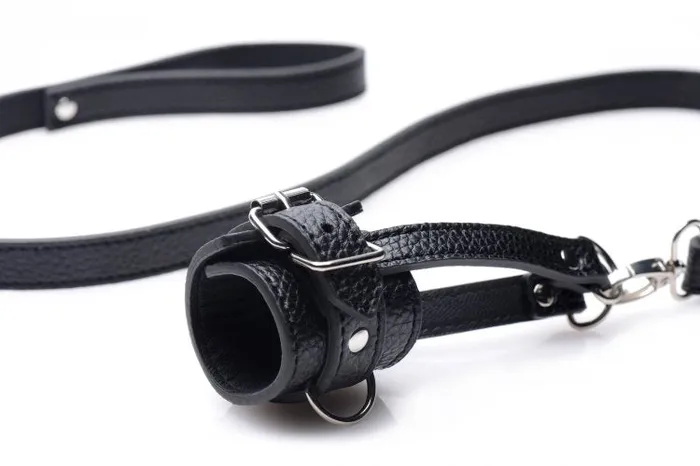 Male Sex Toys XR Brands Strict Ball Stretcher W Leash
