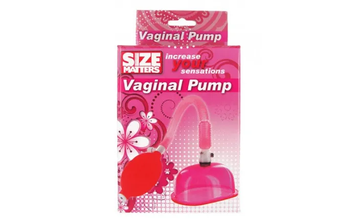 Not specified SIZE MATTERS VAGINAL PUMP PINK Male Sex Toys