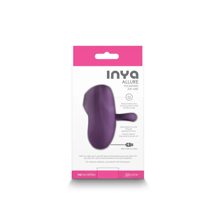NS Novelties Vibrators Inya Allure Dark Purple