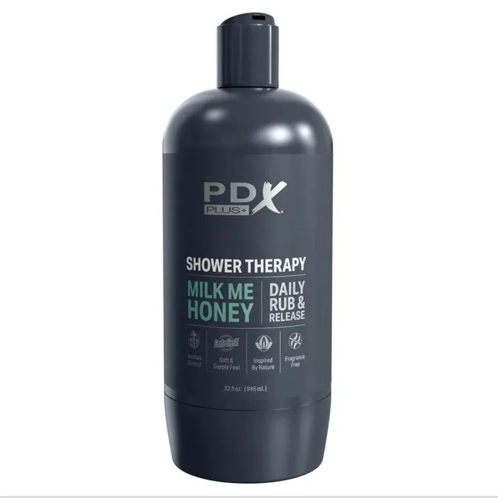 PDX Plus Shower Therapy Milk Me Honey Masturbator Pipedream Male Sex Toys PDX Plus Shower Therapy Milk Me Honey Masturbator Pipedream Male Sex Toys
