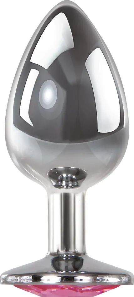 Pink Gem Anal Plug Large Adam and Eve Male Sex Toys