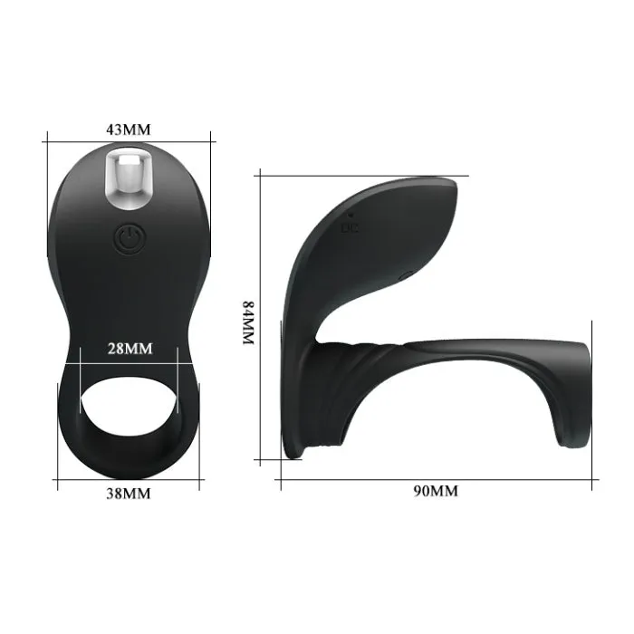 PRE Male Sex Toys Pretty Love Cock Ring Semi Sleeve PRE Male Sex Toys Pretty Love Cock Ring Semi Sleeve