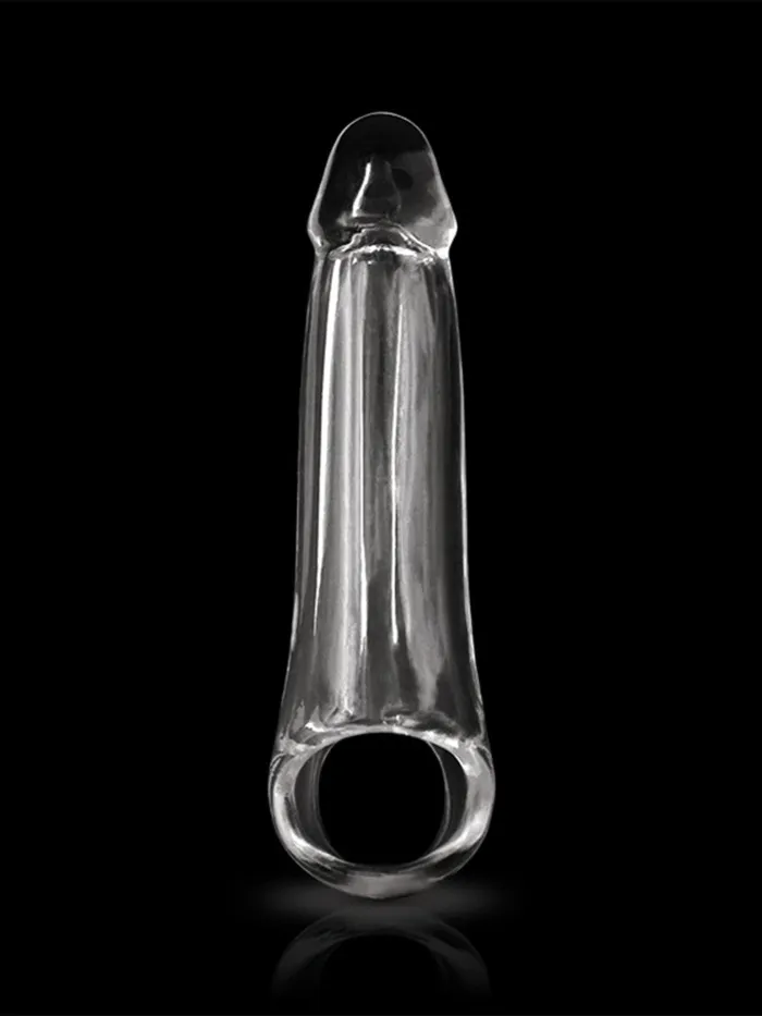 RENEGADE Male Sex Toys RENEGADE FANTASY EXTENSION MEDIUM CLEAR