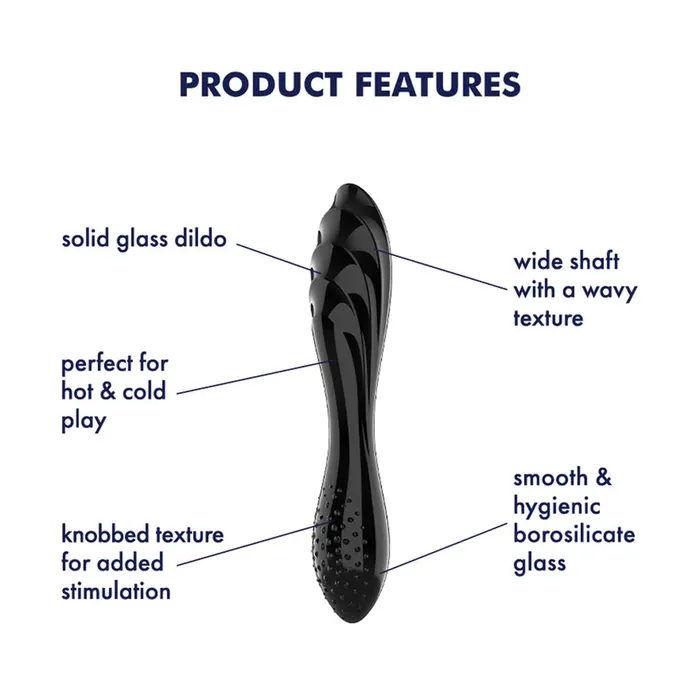 Satisfyer Anal Satisyer Dazzling Crystal 1 Black