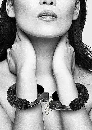 SHOTS AMERICA Male Sex Toys Beginners Furry Handcuffs W Quick Release Button SHOTS AMERICA Male Sex Toys Beginners Furry Handcuffs W Quick Release Button
