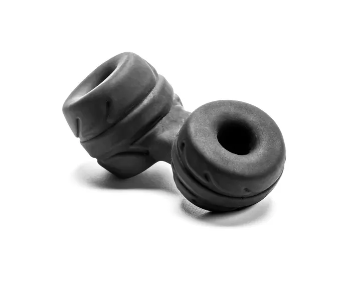Silaskin Cock Ball Ring and Stretcher Black Perfect Fit Male Sex Toys