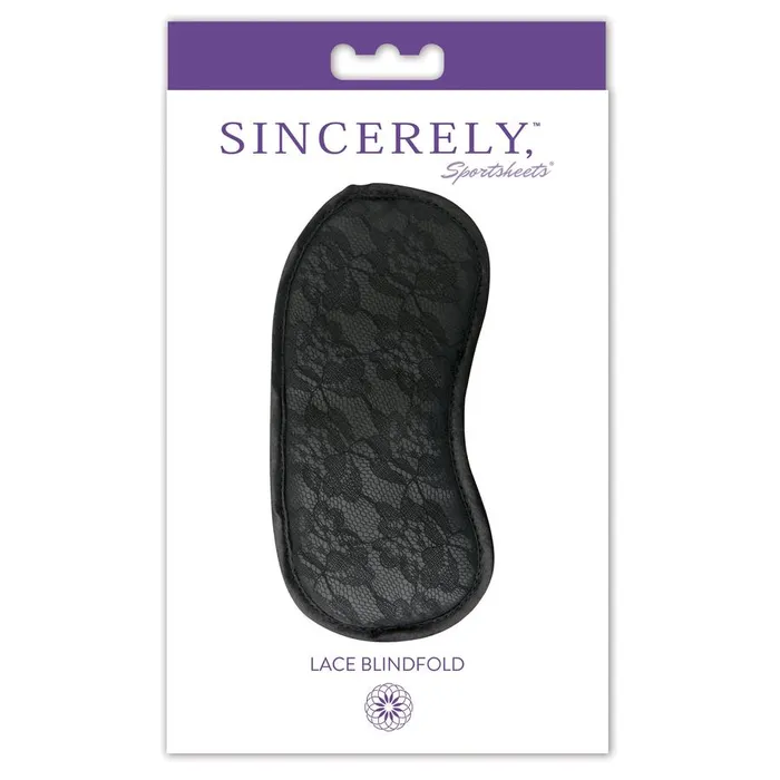 Sincerely Lace Blindfold Sport Sheets Couples
