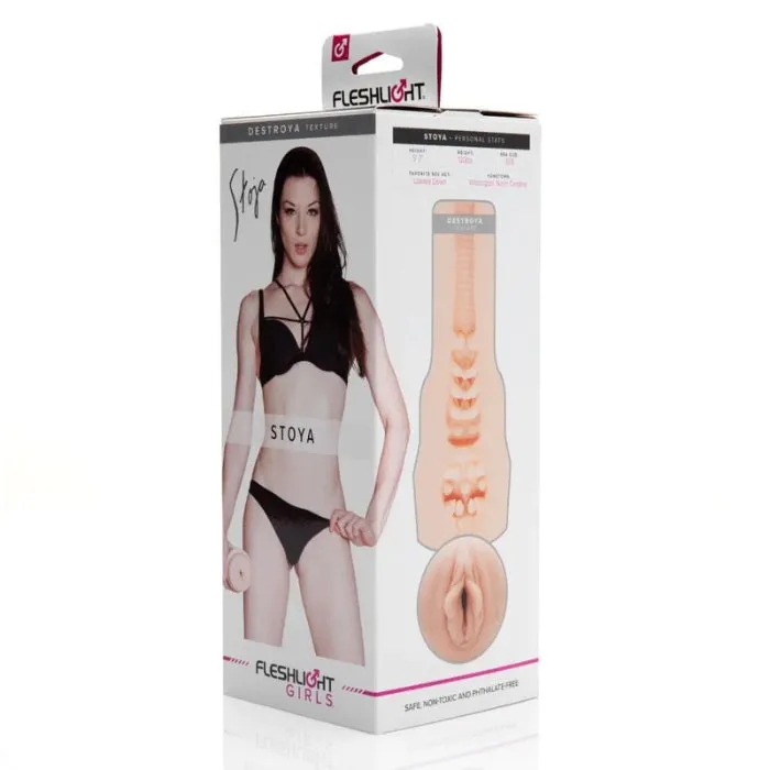 STR Male Sex Toys Fleshlight Masturbator Stoya Destroya
