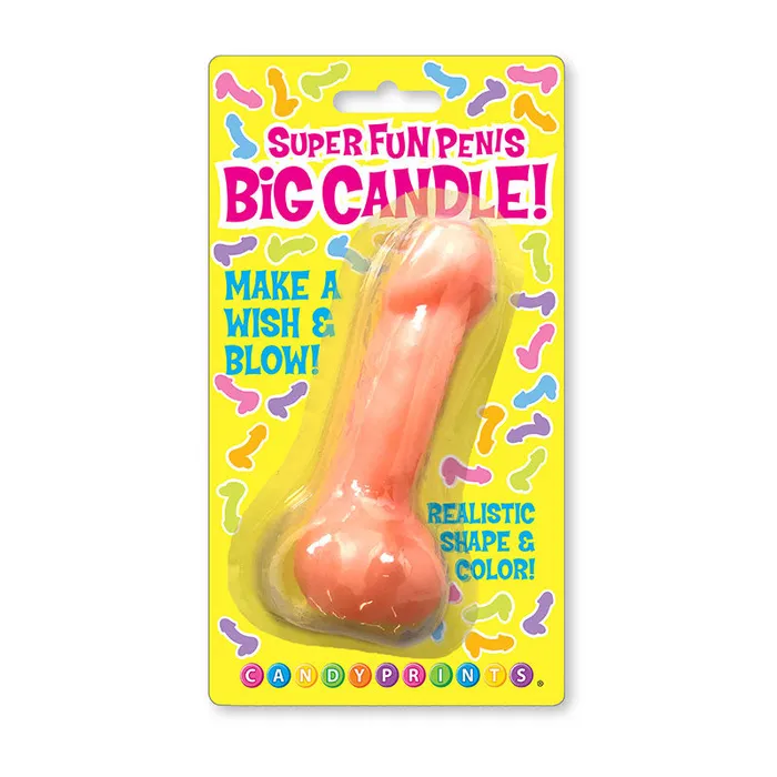 Super Fun Big Penis Candle CANDYPRINTS Male Sex Toys