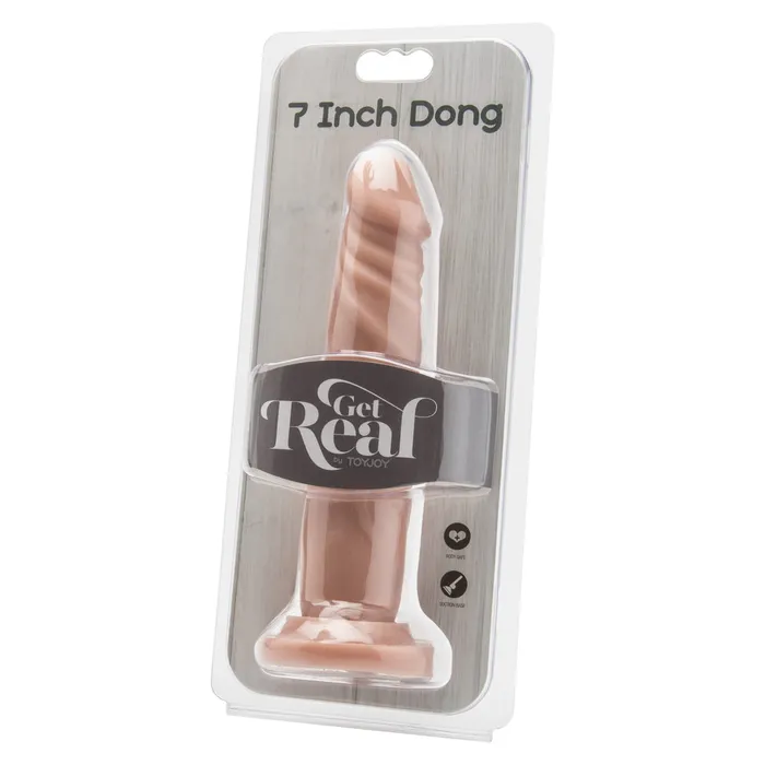 ToyJoy Get Real 7 Inch Dong Flesh Pink ToyJoy Dildos