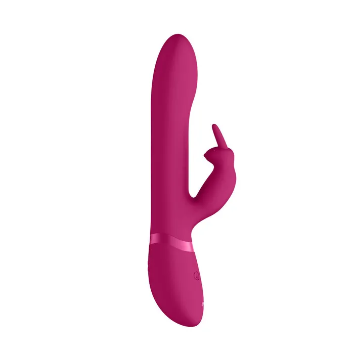 Vive Amoris Rabbit Vibrator With Stimulating Beads Pink Shots Toys Female Sex Toys